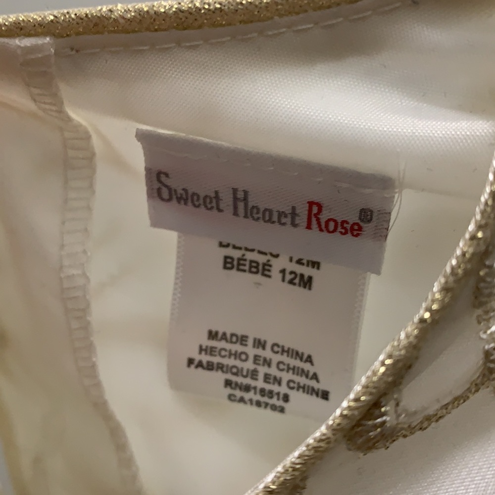 🥳Cute formal 12M dress by sweet heart rose - Picture 5 of 5